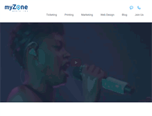 Tablet Screenshot of myzone.com